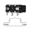 Heschen Metal Toggle Switch Flick Flip, 12V 20A, SPDT, ON/Off