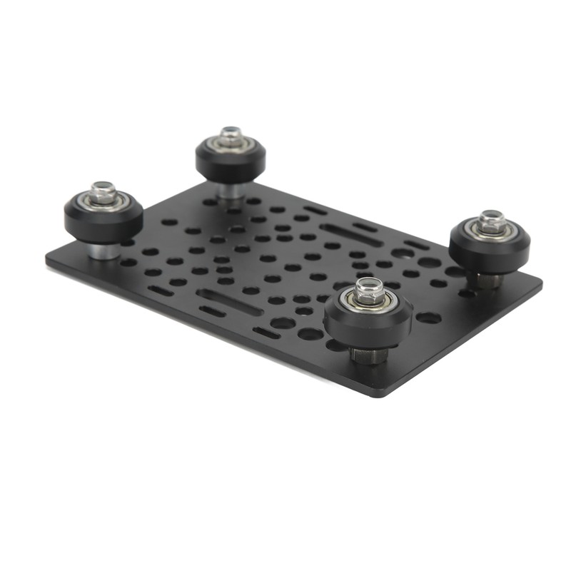Gantry Plate Aluminum High Strength Gantry Board Black Anodized 3D