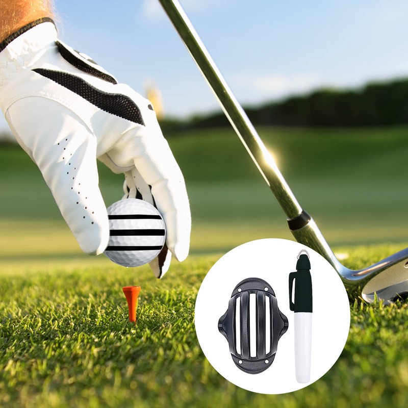 8 Pieces Golf Ball Line Drawing Marking Tool Kit, Golf