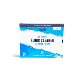 Sheets Laundry Club Liquidless Dissolvable Floor Cleaning Sheets (Lemon) Our Floor Sheets Use Plant-Based Cleaning Agents With biodegradable ingredients. 30 Sheets