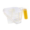 DELISH KITCHEN CC-1323 Pearl Metal Measuring Cup, Yellow, 6.3 x
