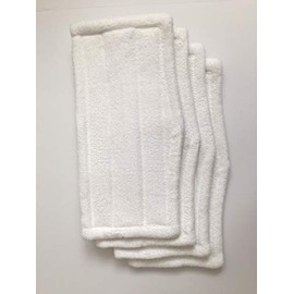 4 Replacement Microfiber Pads Compatible with Shark Steam and Spray Model SK435 SK410 SK460 SS460WM SK140 SK115