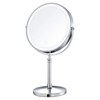 AMZTOLIFE 8" Lighted Makeup Mirror, 10X Makeup Mirror with Lights,