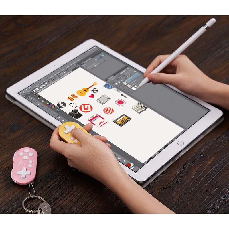 Mcbazel 8Bitdo Zero 2 Bluetooth Gamepad Wireless Controller for NS