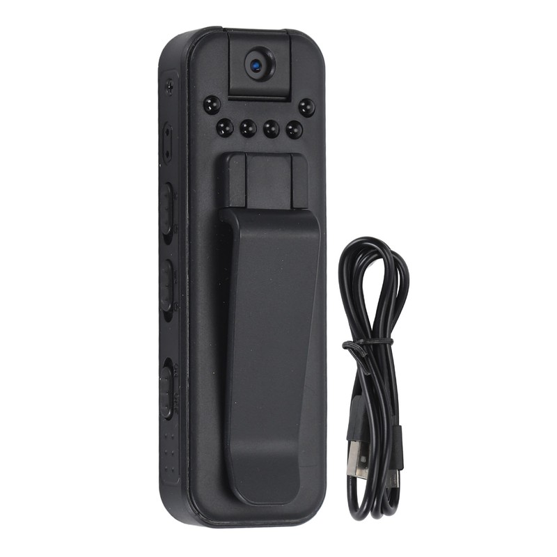Portable Video Camera Clip On 1080P HD Pocket Video Camera