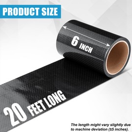 RV Underbelly Material RV Underbelly Tape, 6'' x 20' Waterproof Tape with Permanent Sealing Adhesive for Camper Travel Trailer, Mobile Home, Tear Repair Patch