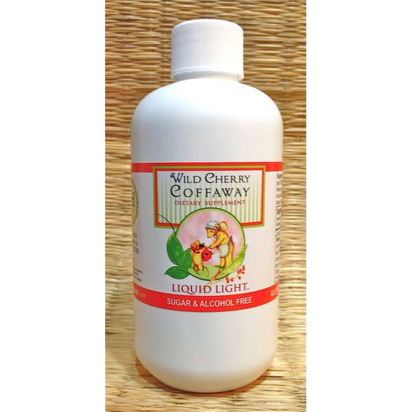 Wild Cherry Coffaway (8 oz Bottle) - Cold Season Support, All Natural Cough Syrup.