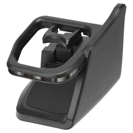 Carmate NZ856 Nissan X-Trail Dedicated Air Conditioner Drink Holder for Driver's Driver Side [Dark Chrome Style] Nissan X-Trail Model: T33 / SNT33 Year: July 2022 and Up Cup Holder, Tool-less