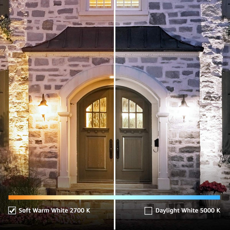 Lepro Dusk to Dawn Light Bulbs Outdoor Lighting, Auto On/Off,