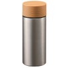 ゴーウェル マグボトル おしゃれ 木目キャップ 直飲み サーモ ステンレスボトル 真空断熱 保温 保冷