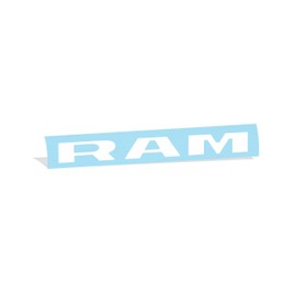 Reflective Concepts - RAM Tailgate Lettering Inlay Decal Sticker - 2019-2024 Ram (Except Classic and TRX) - (Color: Gloss White)