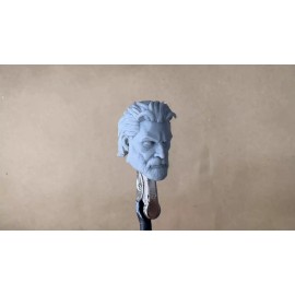 Invincible Custom OMNI-MAN BEARD Head | Invincible Comic 8k Resin Print 4" 6" 7" 12" Scale - 6"