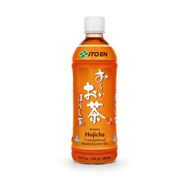 Ito En Oi Ocha Unsweetened Roasted Green Tea, 16.9 Fluid Ounce (Pack of 12), Low Calorie