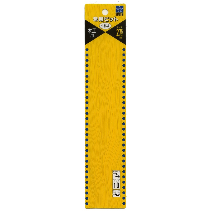 Star M 6-275 All-Purpose Bit, 1.1 inches (27.5 mm)