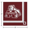 20-Count Paper Beverage Napkins, Mississippi State Bulldogs