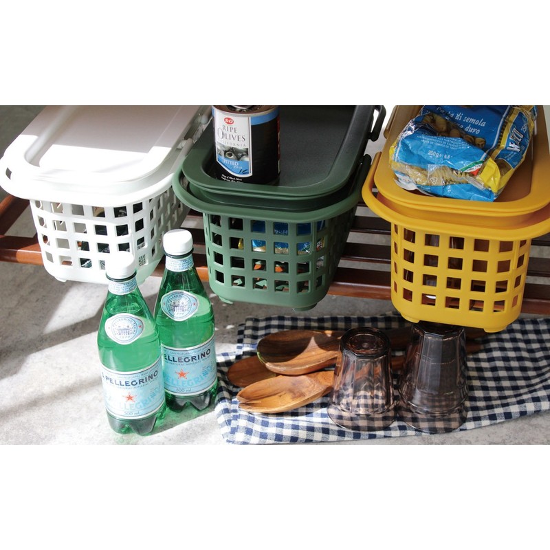 Multi Basket Mustard Small Size 5L Sceltevie Cestino Basket 235750