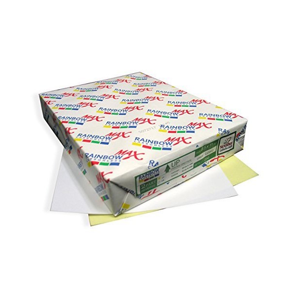 250 Sets, NCR Paper, Collated 2 Part (White, Canary), Letter