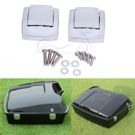 Unbranded 2X Aluminum Chrome Tour Pack Pak Latches For Harley Electra Glide Ultra Classic