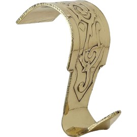 A29 Picture Rail Hooks, Set of 6 Molding Hooks, Picture Hooks, Solid Brass Heavy Duty Rail Hanging Hook, Picture Frame Hooks, Polished Lacquered Finish