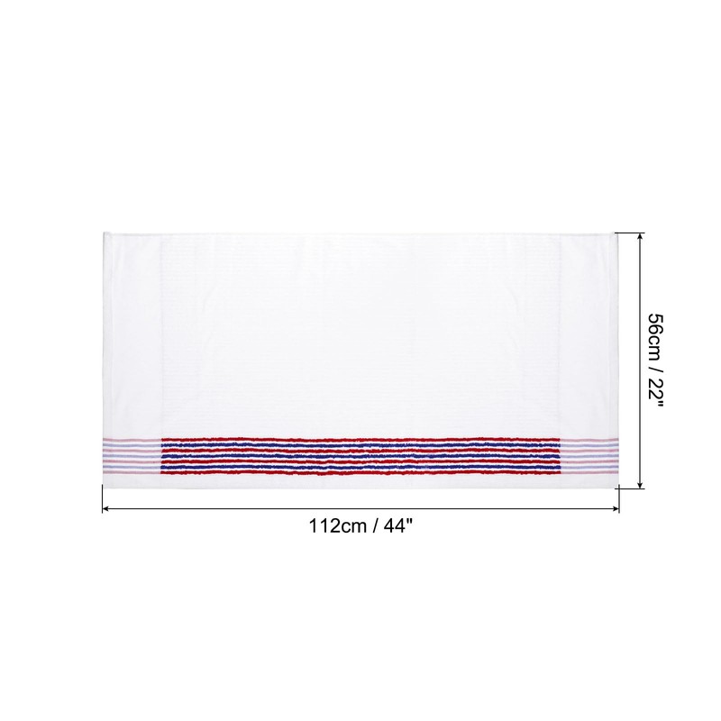 PATIKIL 大型キャディタオル 22" x 44" 1枚 キャディスタイル ゴルフタオル コ ットン