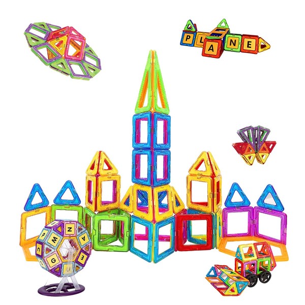 NEOVINSL Magnetic Building Blocks from 3 Years Magnetic Building Blocks