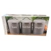 Apollo Round Air Tight Tea Coffee Sugar Kitchen Storage Canister