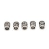 20PCS Beard Beads Retro Alloy Multipurpose Hair Tube Beads for