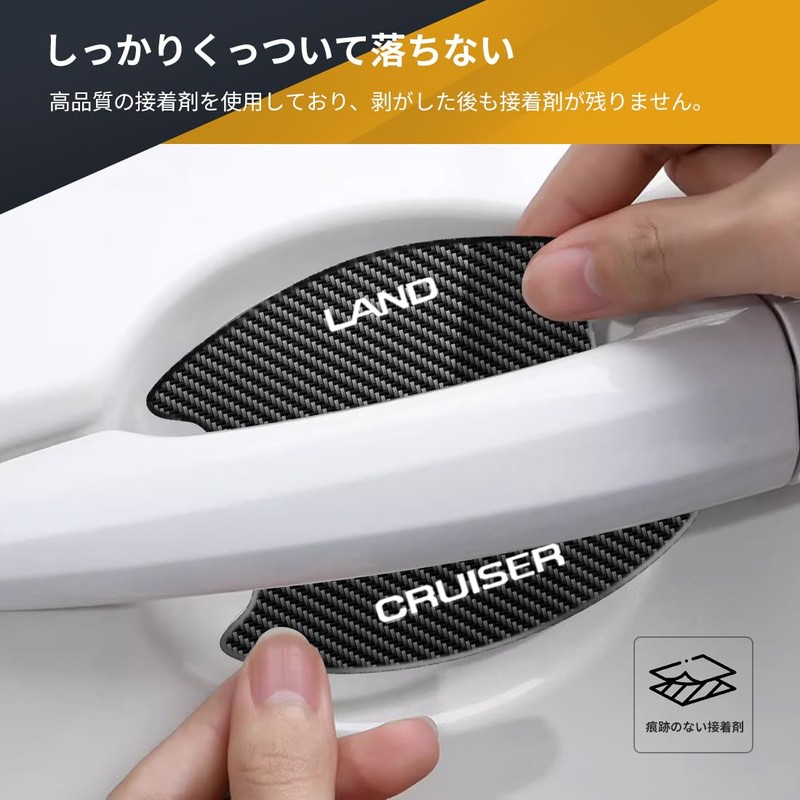 LUTU Door Handle Protector Parts, Land Cruiser 250, April 2024