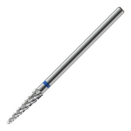 HYTOOS 3mm Cone Cuticle Nail Drill Bit, 3/32" Conical Carbide Nail Bits, Safety Under Nail Cleaner Electric Manicure Drills Accessories, Professional Dead Skin Gel Polish Remover Tool, Medium