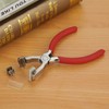 Alicates para punzonar cuero, perforadoras de costura de 4 mm,