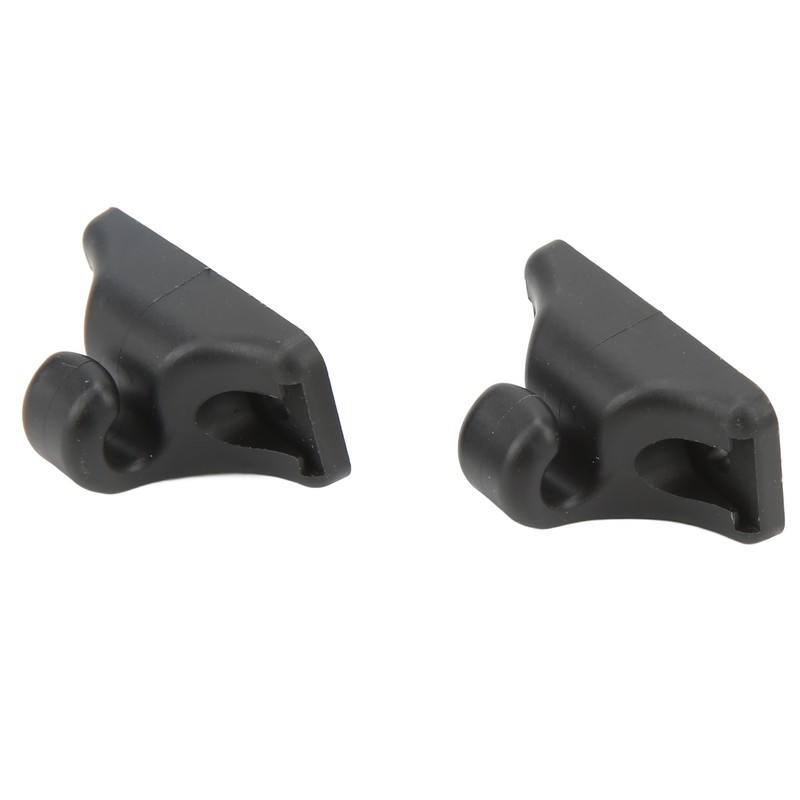 2PCS Sun Visor Mount Bracket Clip 94473143900 Black Compact Structure