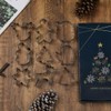 Christmas Cookie Cutters Set of 9 - Star Tree Angel