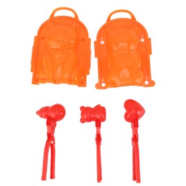 Snow Ball Clip Sand Ball Mold Plastic Outdoor Snowball Fight Snow Toys for Kids Game Party Family A