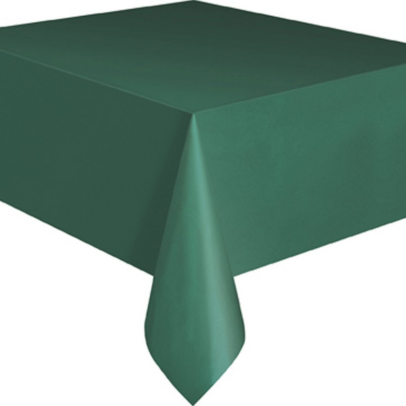Unique UK Plastic Rectangular Short Fold Table Cover - 54”