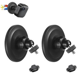 2 Pack Magnetic Wall Mount Compatible with Blink Outdoor 4 (4th Gen), Blink Outdoor 3/XT2/XT, Blink Mini – 360 Degree Adjustable No-Drill Magnetic Camera Mount for Steel or Flat Surfaces Without Tools