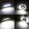 X AUTOHAUX 17pcs Canbus White Car Dome Map Reading LED