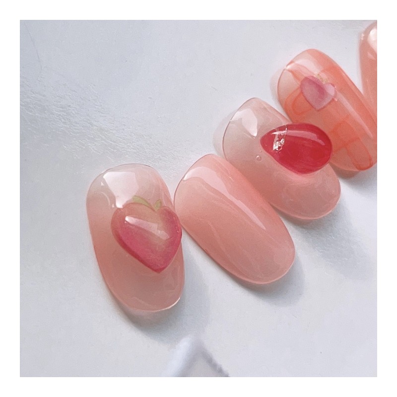 Plump Peach - Petit Oval / 복숭아통통 - 쁘띠오벌