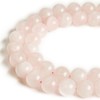 100pcs 6mm Rose Quartz Beads Natural Gemstone Beads Round Loose