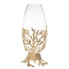 Godinger Flower Vase Golden Branch