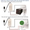 Easy Installation|Hucaoe Zigbee 5V Smart Garage Door Opener Controller| with