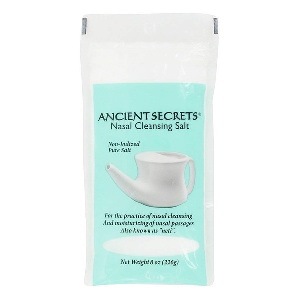Ancient Secrets Nasal Cleansing Salt Bag 8 oz