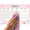 younikat Girl’s Unicorn Timetable, DIN A4, For Beginning School