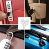 2PCS TSA Luggage Lock Key Set TSA007 Master Key Compatible