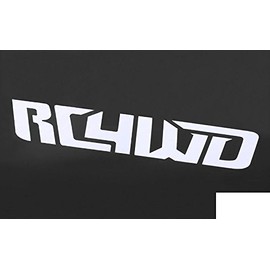 RC4WD Large White Vinyl Decal Z-L0115 Logo Emblem Sticker window Badge RC