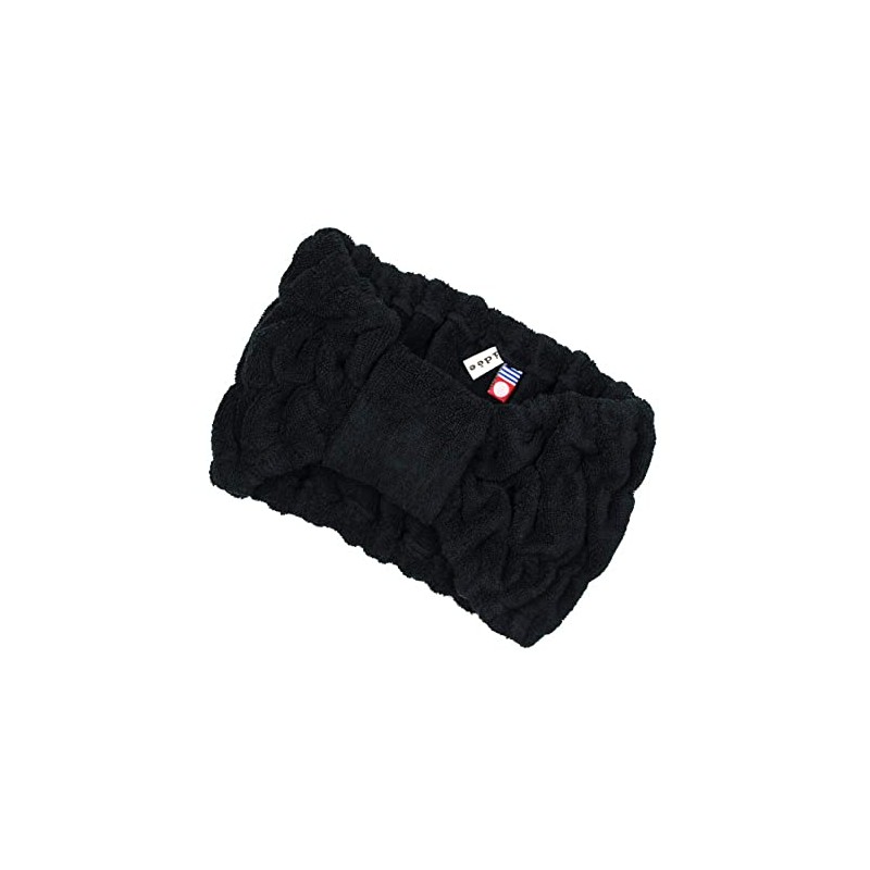 Imabari Towel Hair Turban Women's Pile (Black)