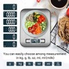 Exeton - Kitchen Scale, Premium Quality, Stainless Steel LED Display