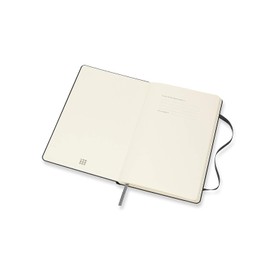 Moleskine Weekly Planner 2023, 12-Month Weekly Calendar with Horizontal Layout, Horizontal Weekly Planner, Hard Cover, Large Format 13 x 21 cm, Colour: Black