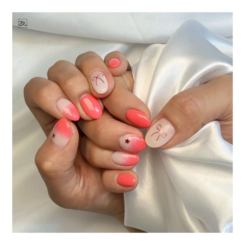 Dara Beauty 2024 August Art of the MonthRibbon Nail❣ -