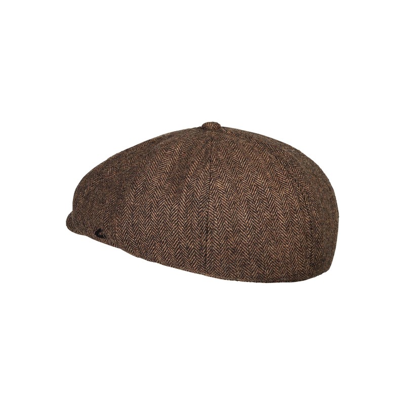 camel active Men's Flat Cap with Cotton Lining, brown