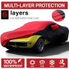 KAKIT 6 Layer Car Cover for 1968-1982 Corvette C3 Waterproof